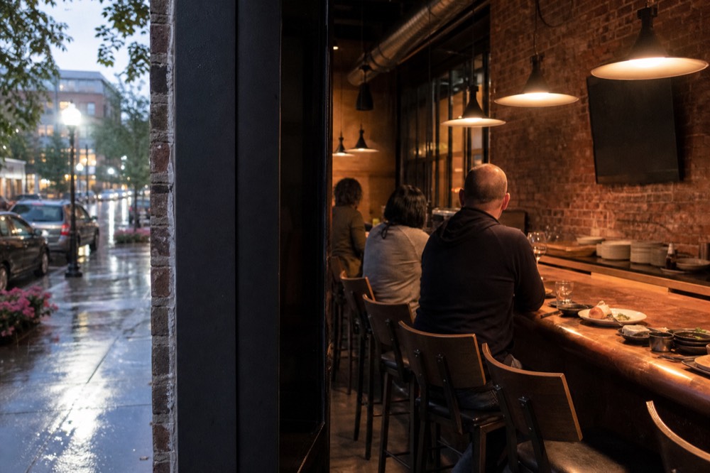 Downtown Traverse City tasting room