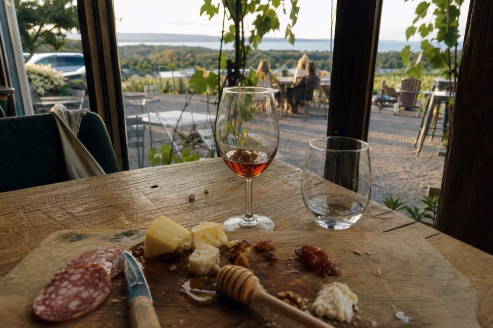 Cheese and charcuterie board
